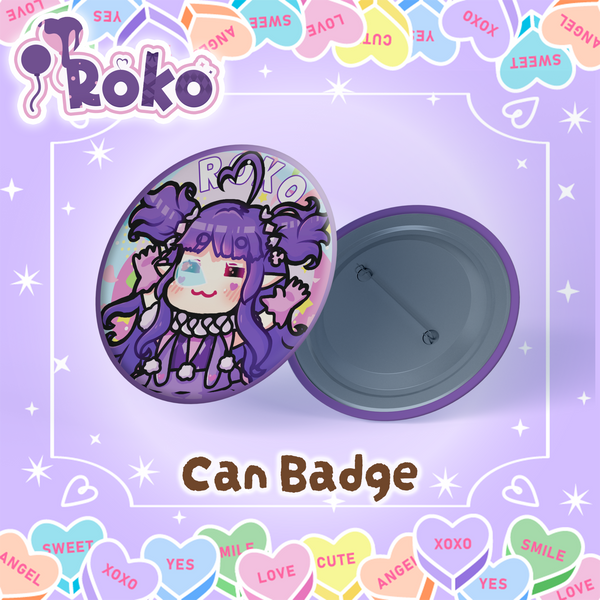 Sweet Badge Pin X Roko