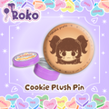 Secret Cookie Tin Plush Pin X Roko