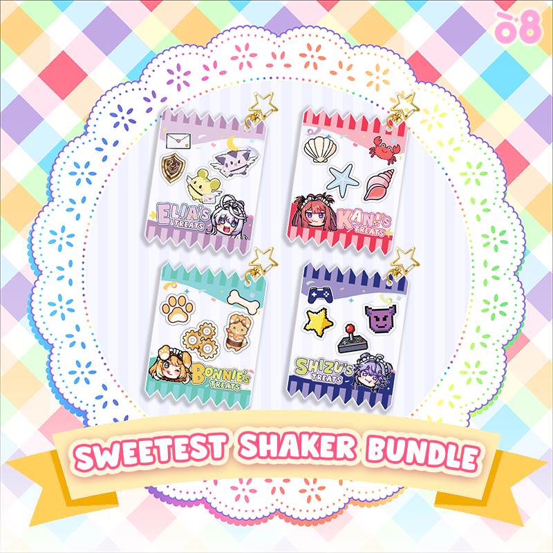 Sweetest Candy Shaker Keychain Bundle