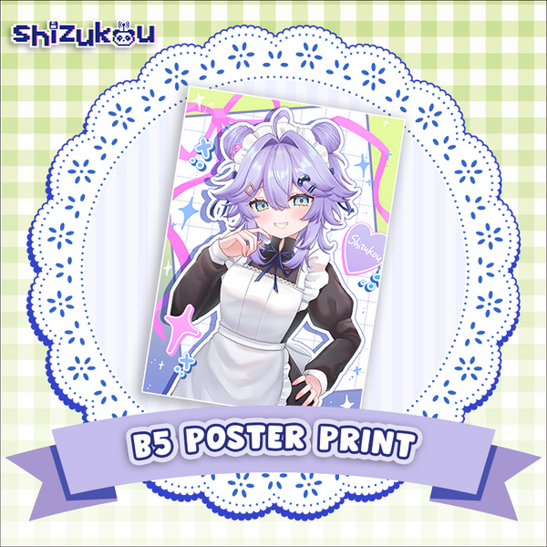 Maid Poster Print X Shizukou