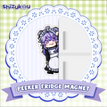 Peekaboo Acrylic Chibi Side Fridge Magnet X Shizukou