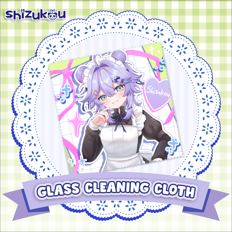 Maid on duty! Glasses and Screen Cleaning Cloth X Shizukou