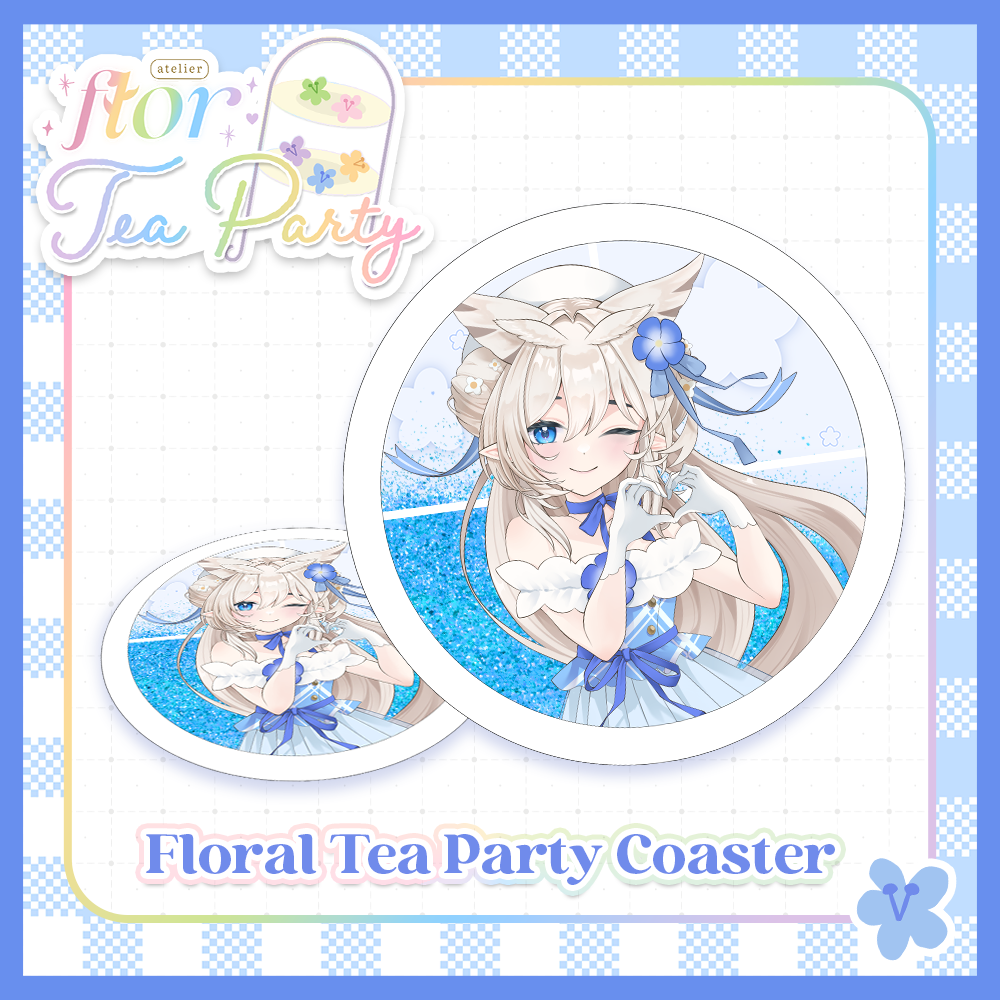 Floral Tea Party Coaster X Silvi