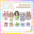 Dress up Tea Party Acrylic Standee Bundle
