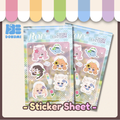 Sticker Sheet florAtelier Dokomi 2026 edition