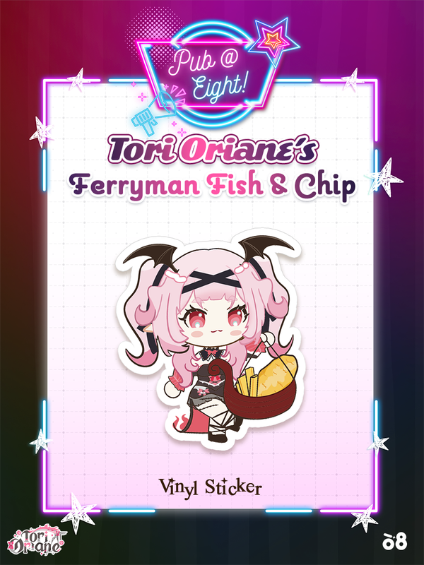 Tori Pub@8 Decal Sticker