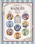 Gacha Badges (All inclusive) Tokimeki Tea Time