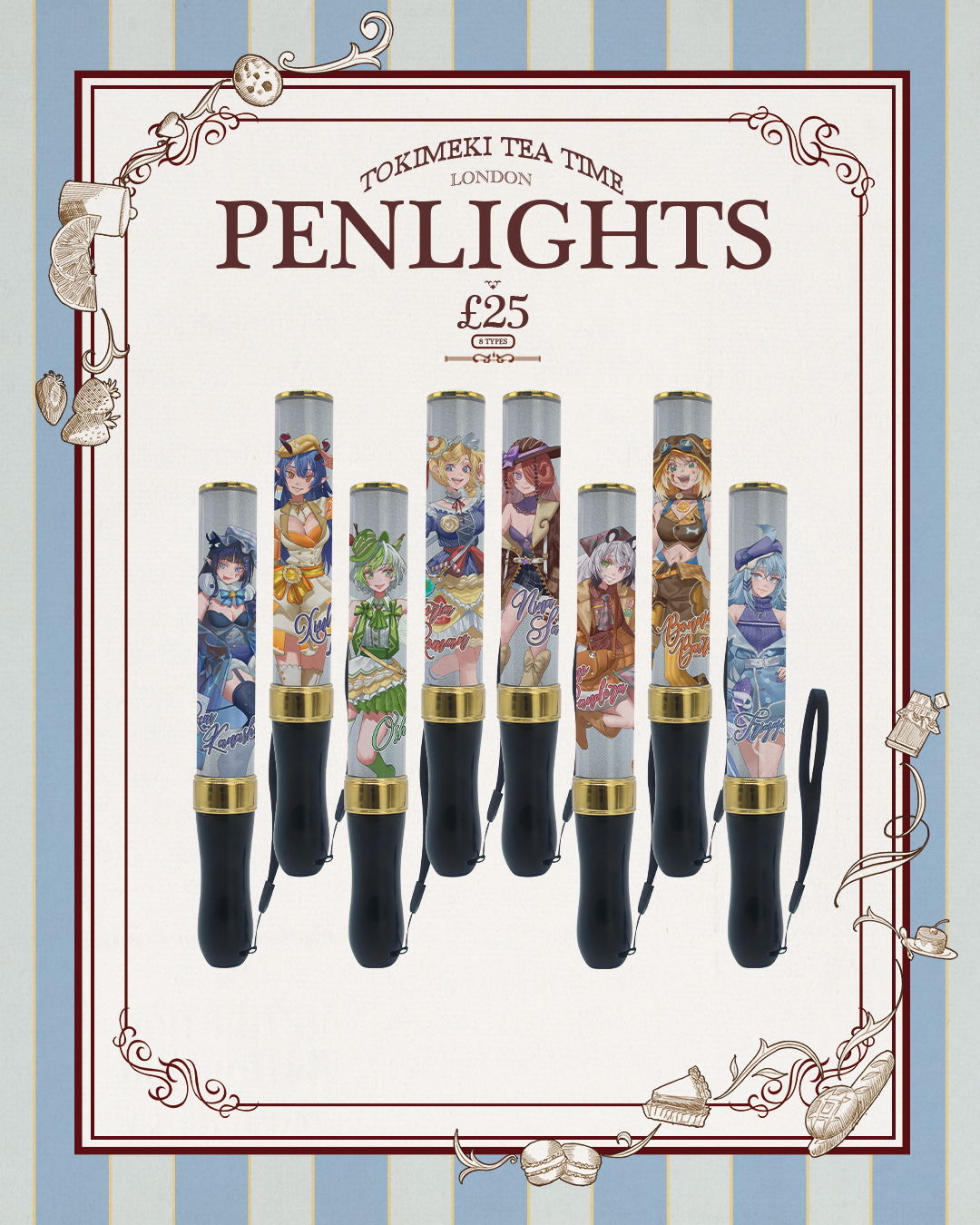 Tokimeki Tea Time Penlights film (FILM ONLY)