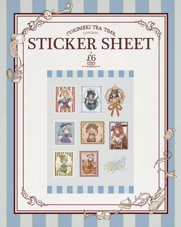 Tokimeki Tea Time Sticker Sheet