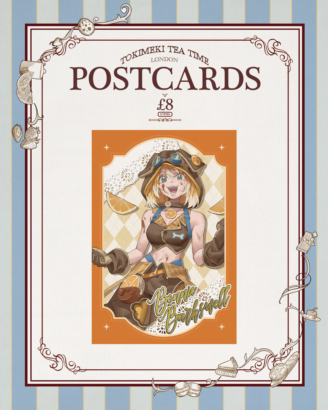 Tokimeki Tea Time Postcards