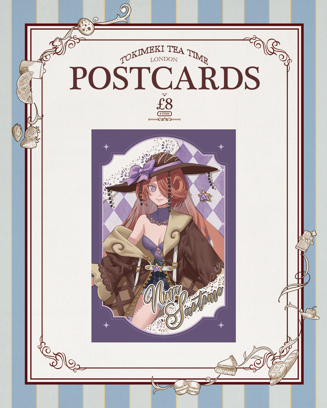 Tokimeki Tea Time Postcards