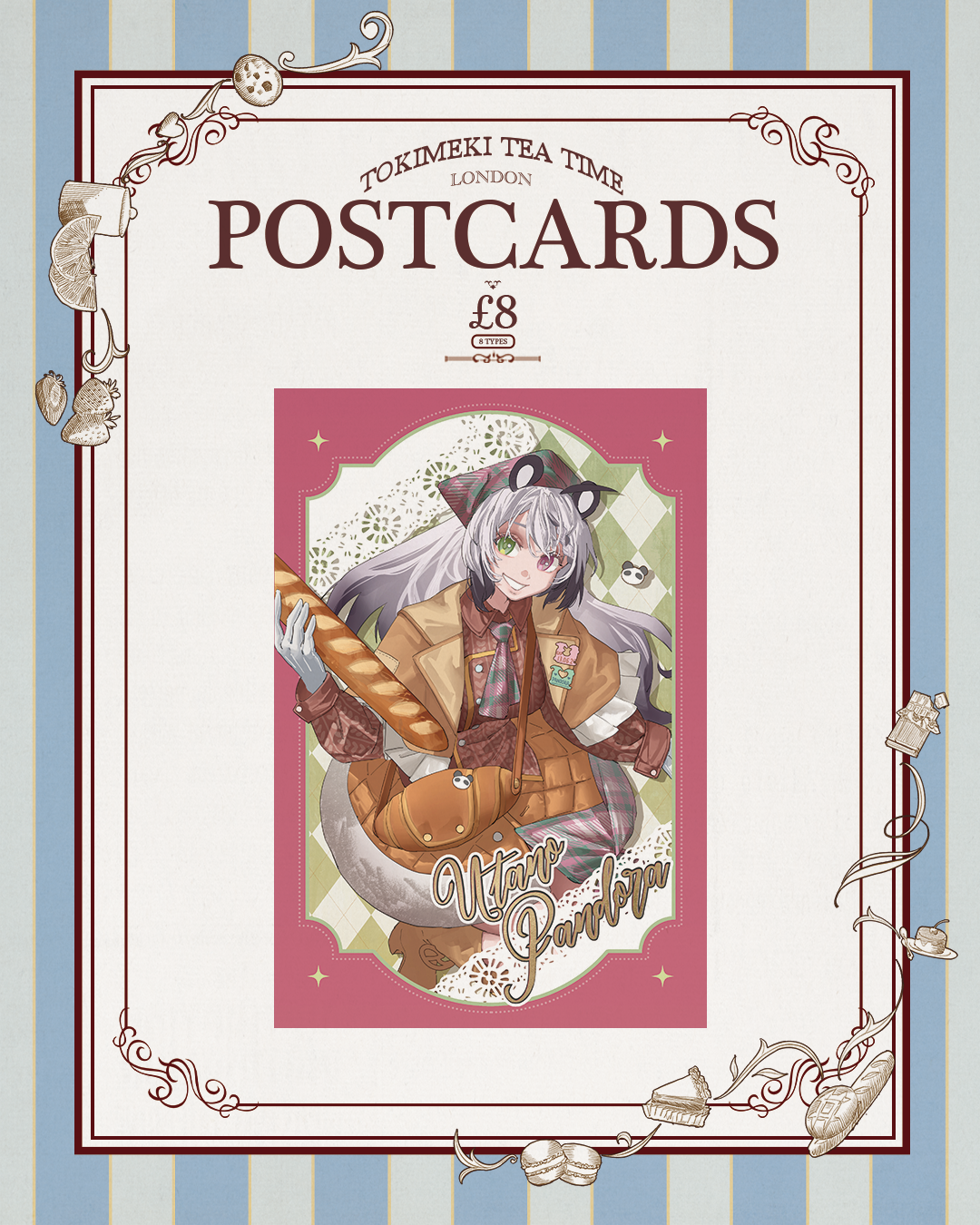 Tokimeki Tea Time Postcards