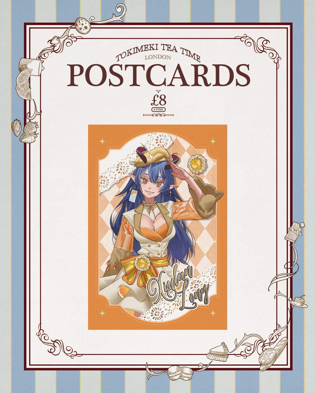 Tokimeki Tea Time Postcards