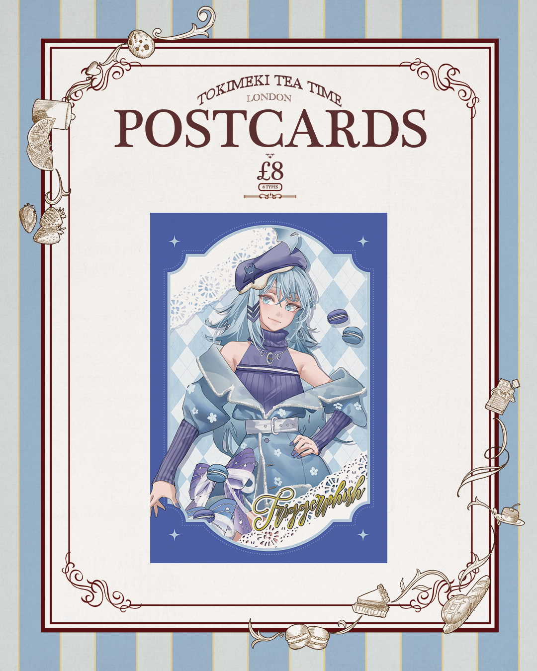 Tokimeki Tea Time Postcards