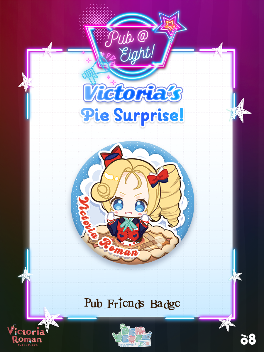 Victoria Pub@8 Can Badge