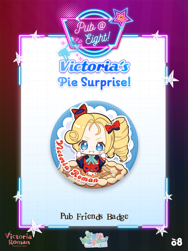 Victoria Pub@8 Can Badge