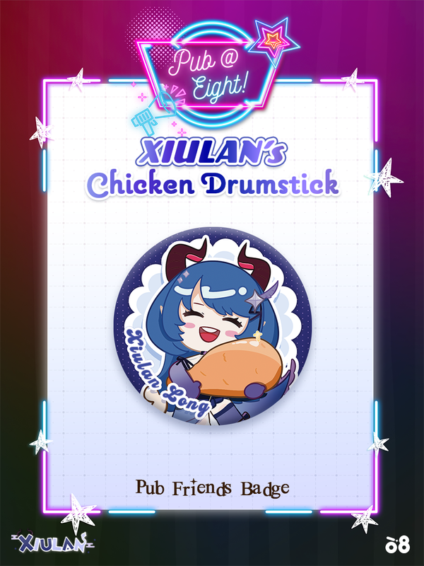 Xiulan Pub@8 Can Badge