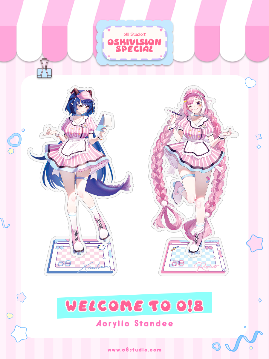 o!8 Specials Acrylic Standee