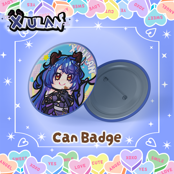 Sweet Badge Pin X Xiulan