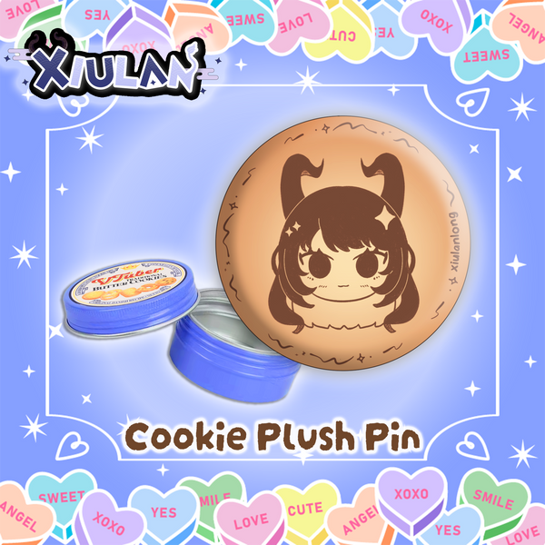 Secret Cookie Tin Plush Pin X Xiulan