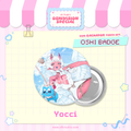 Oshi Badge X Yoclesh