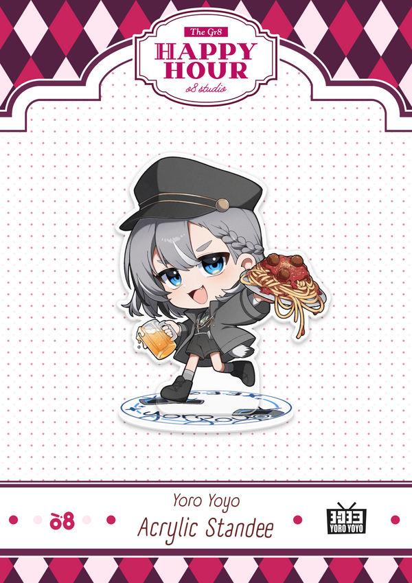 Yoro Happy Hour Acrylic Standee