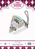 Yoro Pizza Squishy Happy Hour Keychain