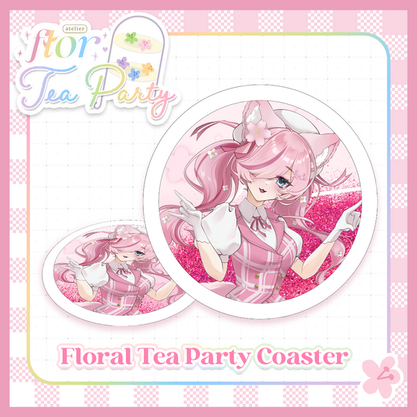 Floral Tea Party Coaster X Anoko