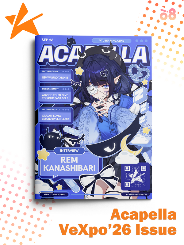 Acapella VTuber Magazine VeXpo'26 Issue