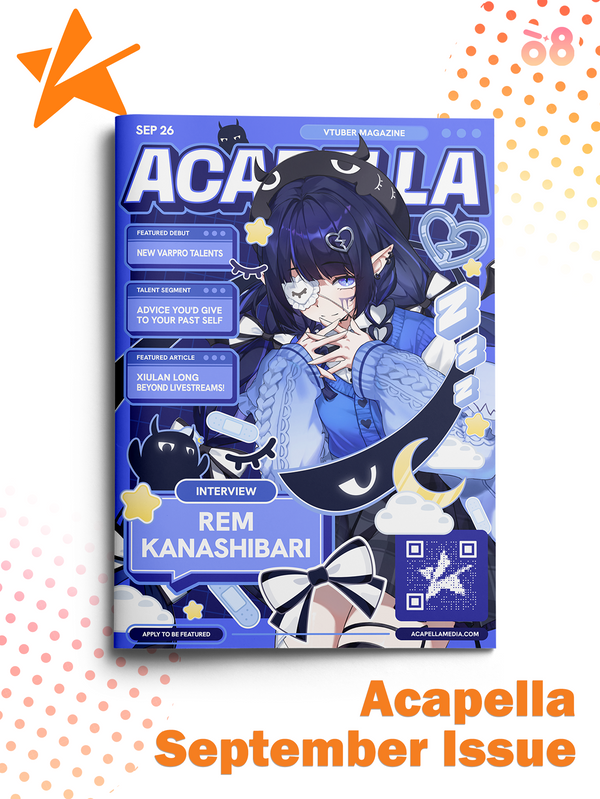 Acapella VTuber Magazine September Issue