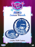 REM Pub@8 Leather Coaster