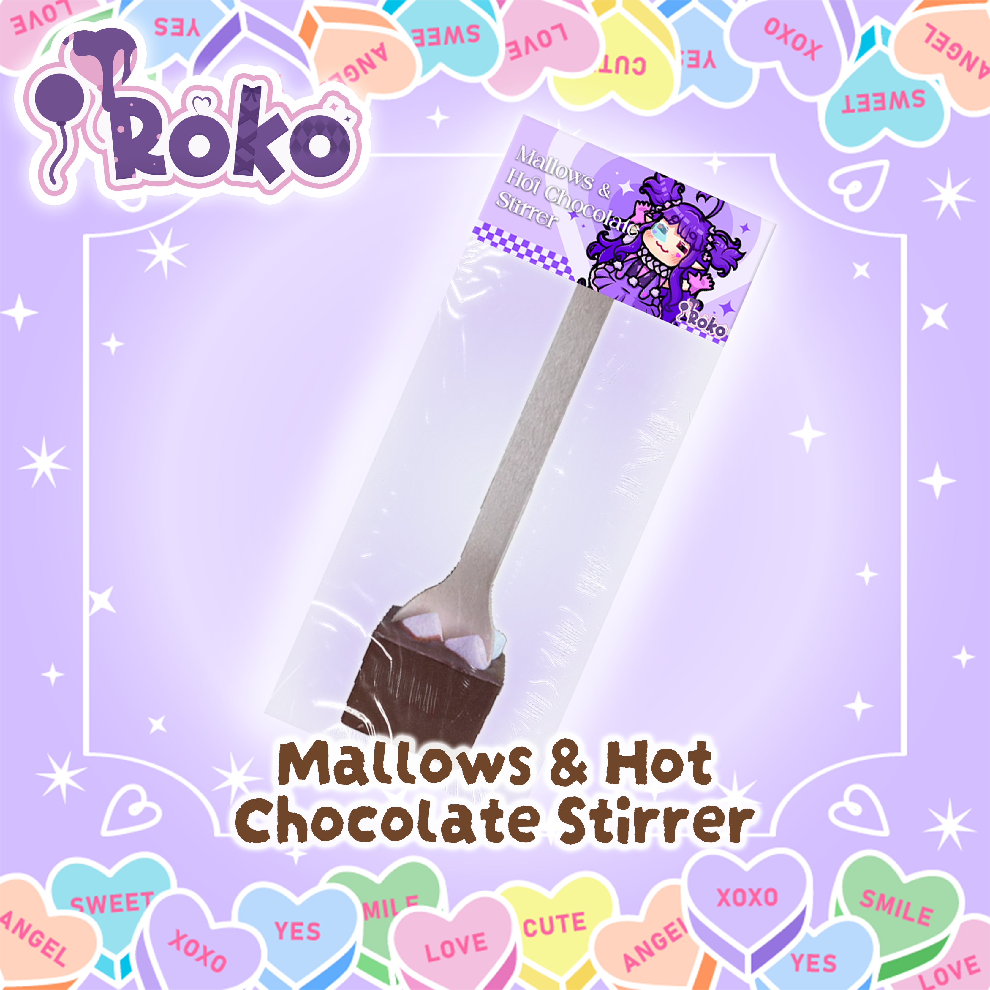 Be my Spoon X Roko - Marshmallow Chocolate Stirrers